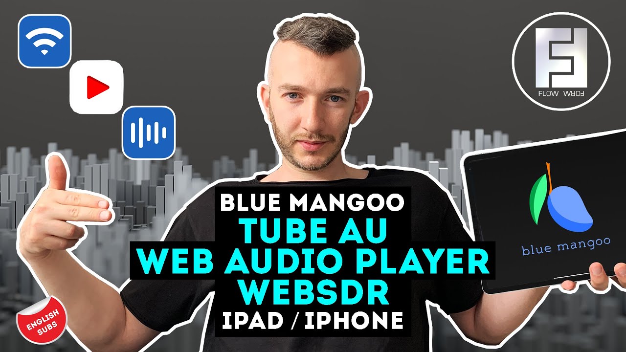 Blue Mangoo - Tube AU, Web Audio Player, WebSDR | Flow Form (Eng Subs) + 9 FREE CODE