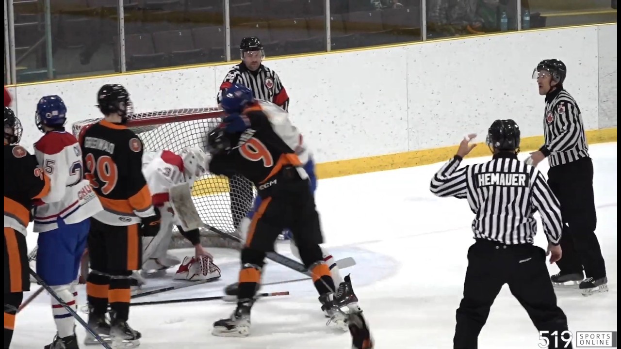 GOHL - Welland Jr. Canadians vs Fort Erie Meteors