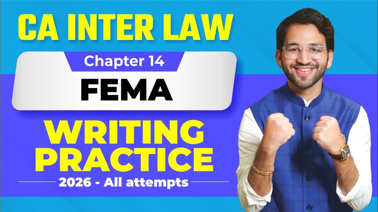 FEMA | Chapter 14 | Writing Practice | Ranker's Analysis | Your CA Buddy