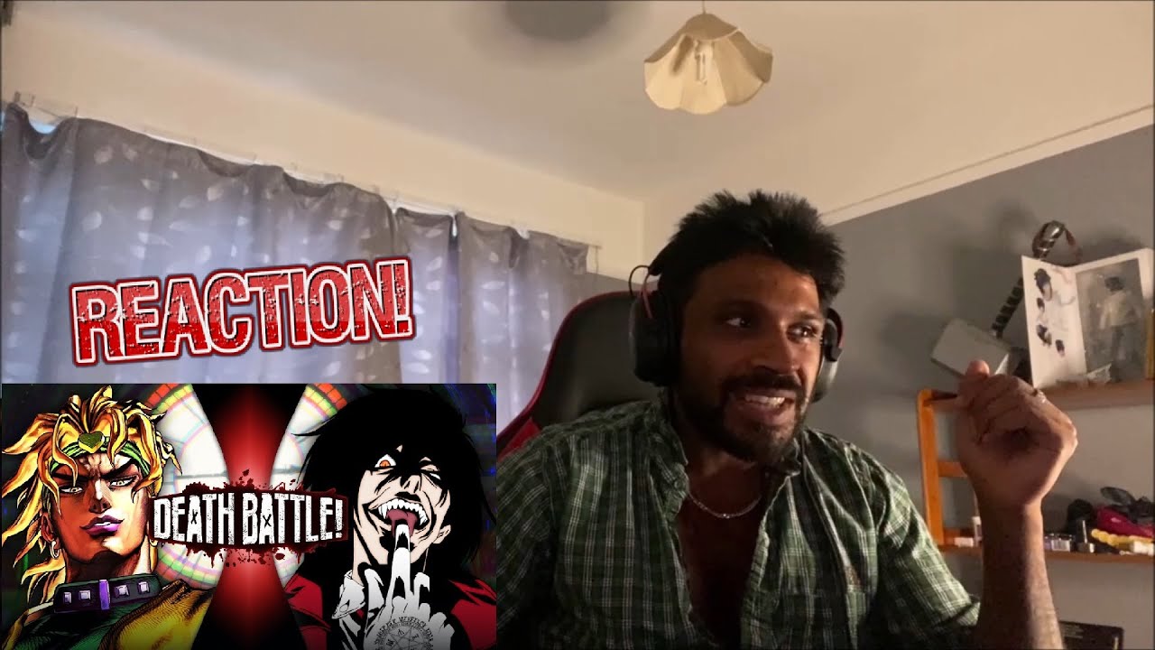 DIO VS Alucard (JoJo's Bizarre Adventure VS Hellsing) | DEATH BATTLE REACTION! Damn! This was good!!