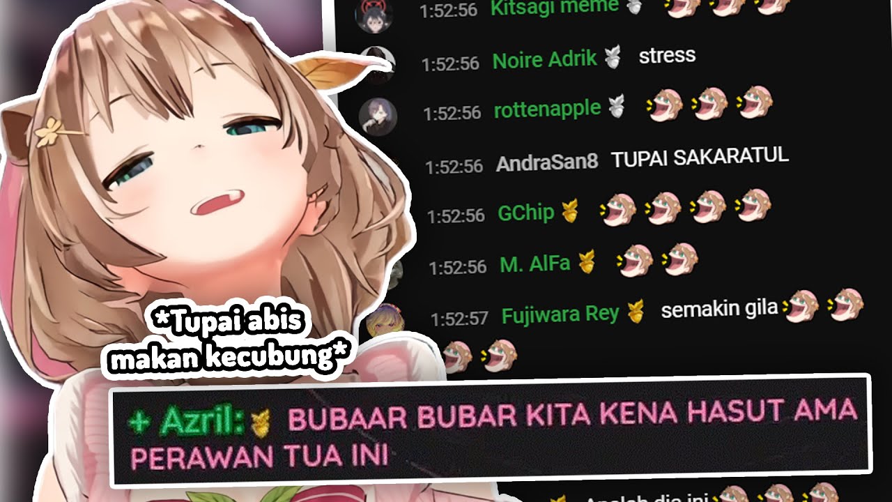 HATI-HATI BUMI! TUPAI GILA GAK JELAS MULAI MENYERANG!!! [Ayunda Risu | Hololive ID]