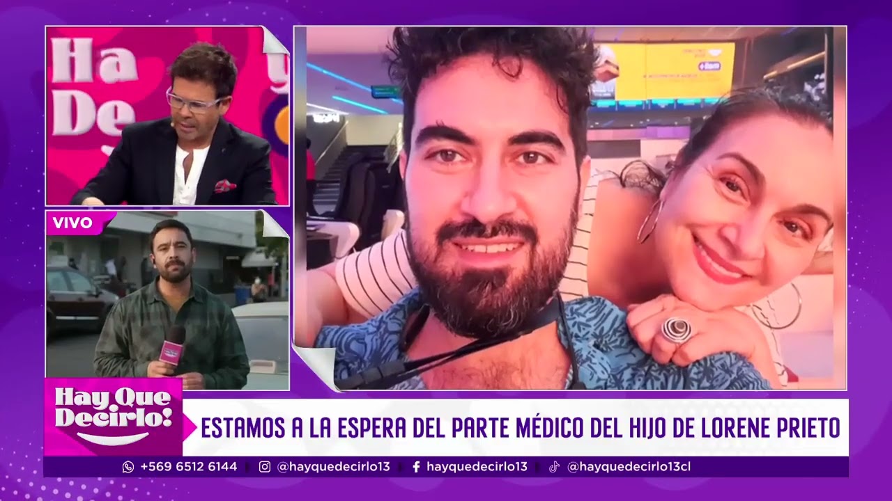Encuentran a hijo de Lorene Prieto herido: Estaba desaparecido | Hay Que Decirlo | Canal 13