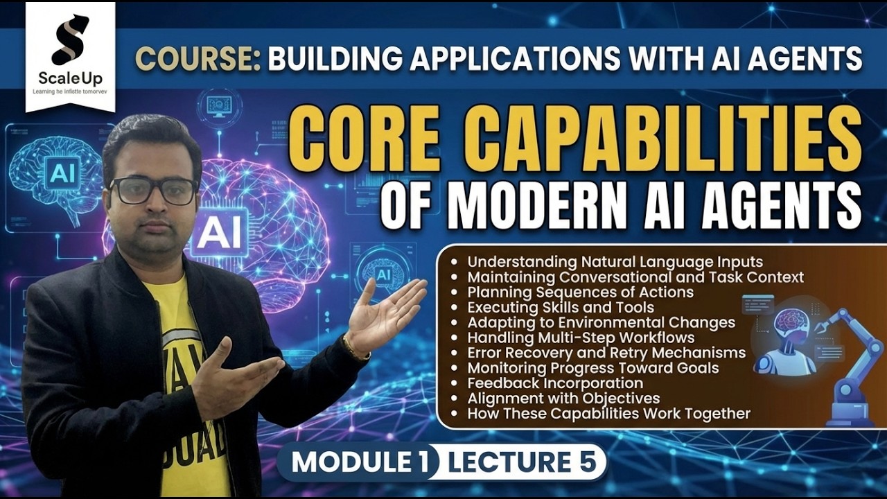 M1 L5 Core Capabilities of Modern AI Agents
