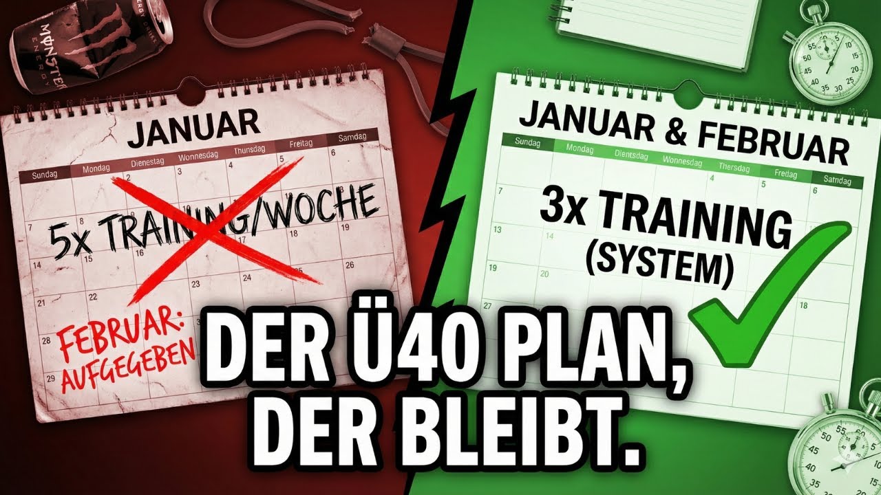 Fitness ab 40: Warum die meisten im Februar scheitern