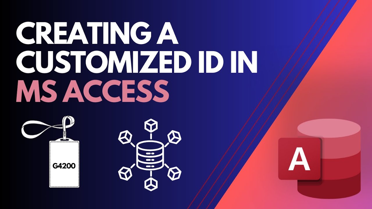 Mastering Custom ID Creation in MS Access: A Dual Approach with & without VBA code