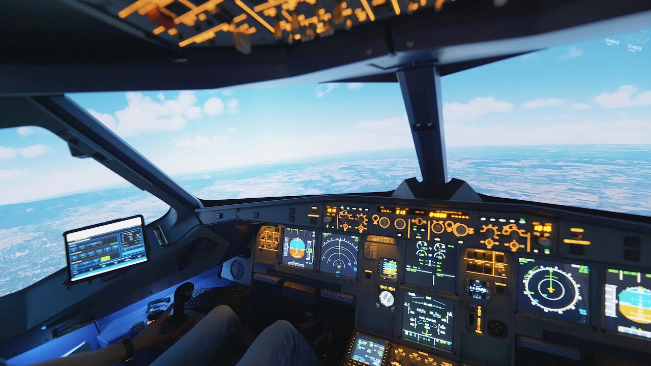 Visit private flightsimulator airbus A320