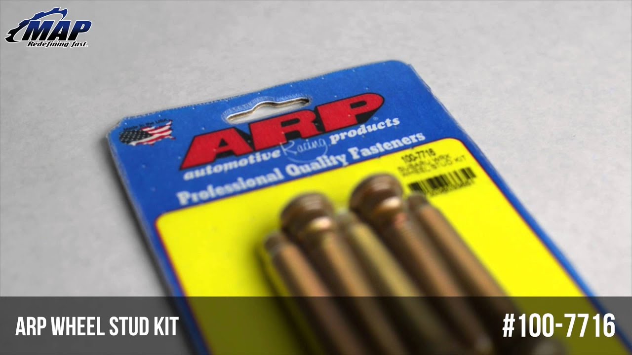 Subaru WRX / STI Wheel Stud Kit By ARP | 100-7716 Extended Wheel Studs 5 Pack