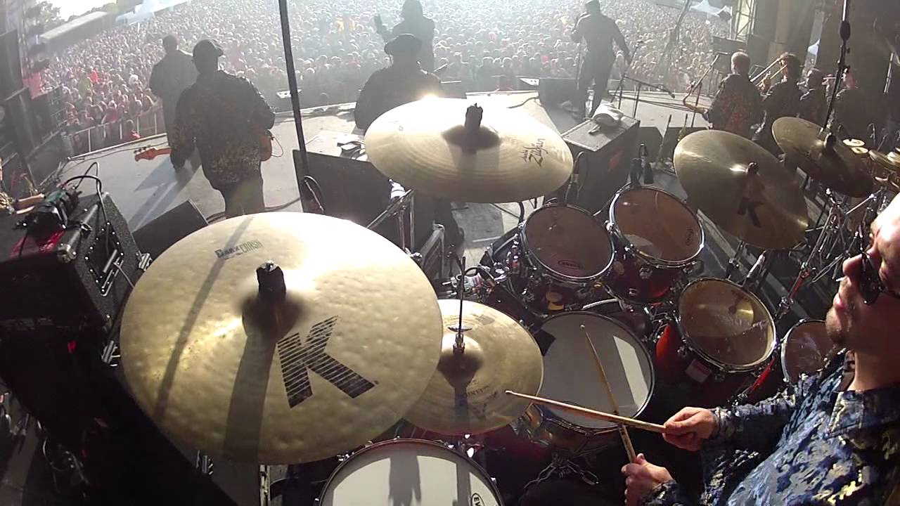 Aaron Haggerty Drum Cam: Al McKay All Stars