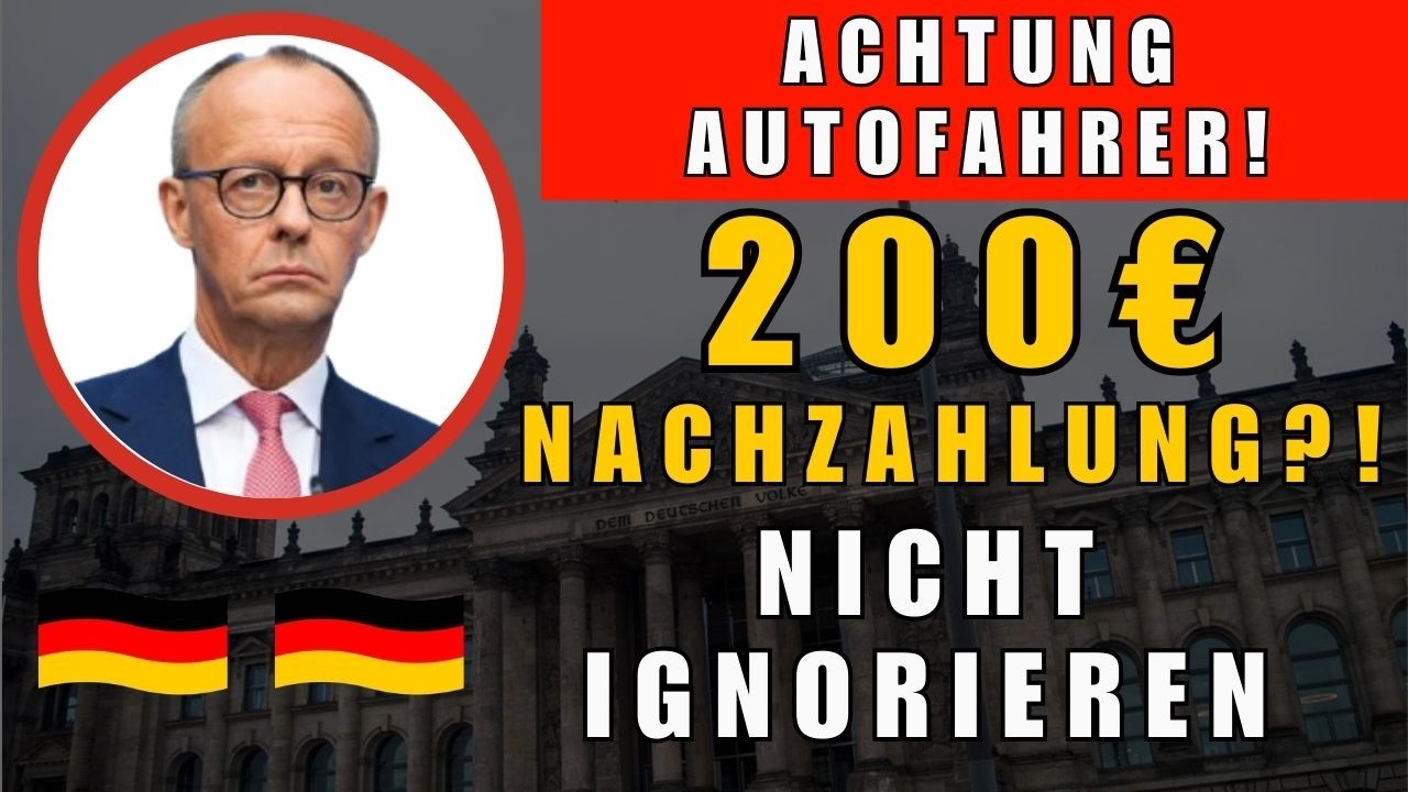 🚨 200€ Steuer-Schock für Autofahrer – Prüfen Sie JETZT Ihr Nummernsschild!
