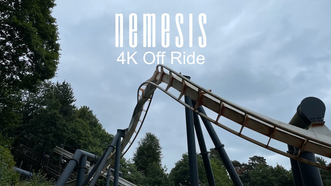 Nemesis alton towers - off ride footage (4K)
