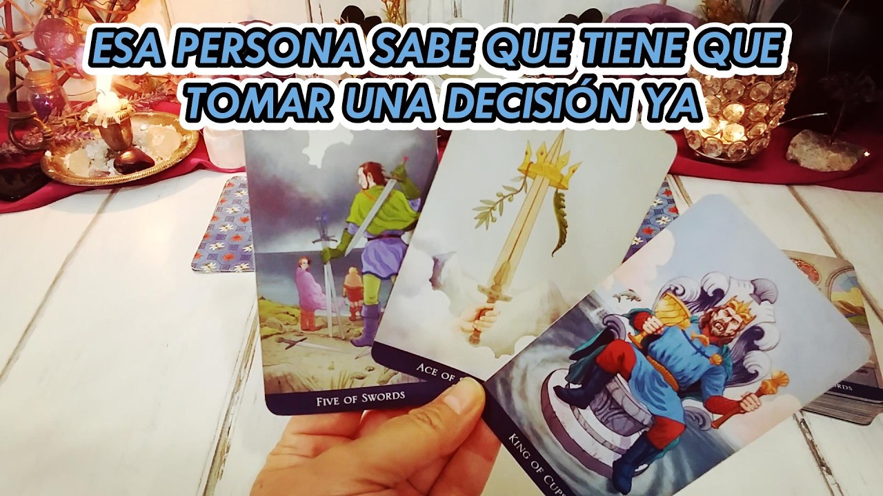 ✨️EN EL FONDO DE SU CORAZÓN SABE QUE TIENE Q TOMAR DECISIONES, NO PUEDE SEGUIR APLAZANDO⚖️❣️#tarot