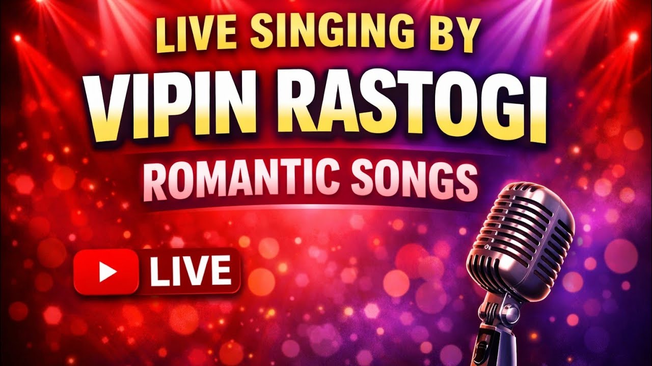 Nonstop Bollywood Songs Live 🎶 | 90s & Latest Hindi Songs | Live Singing by Vipin Rastogi