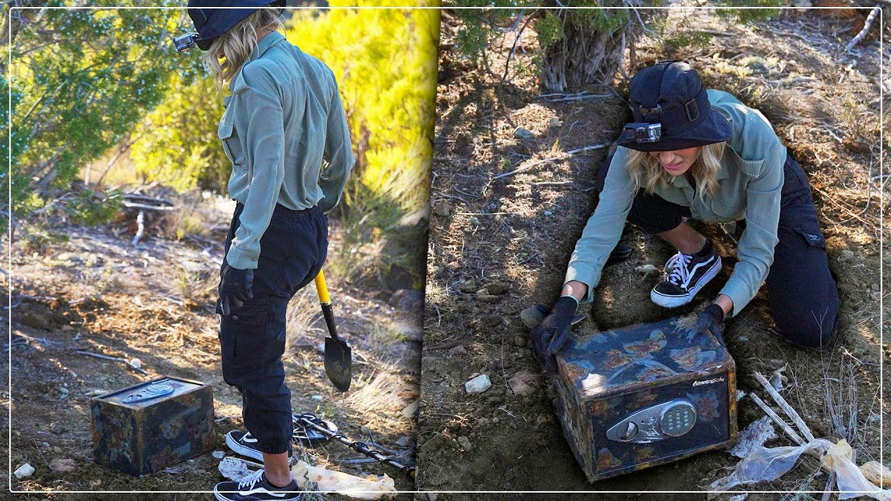 Encontré una caja fuerte enterrada en lugar abandonado