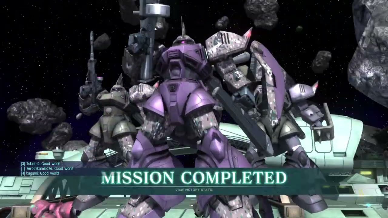 GBO2 Quick Match-Situation Battle Scene: The Mayfly of Space-Cima Fleet Side