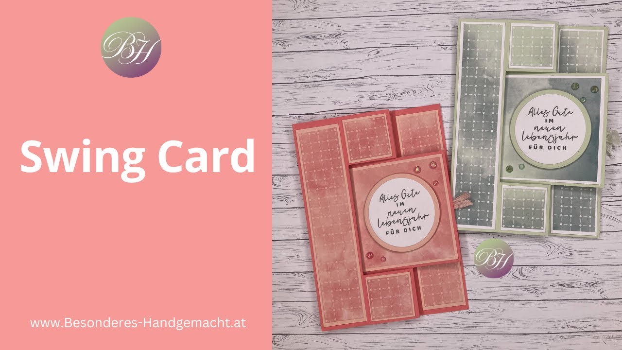 Swing Card mit dem Papierschneider / schnell und einfach / Karte mit Gutscheinfach / Stampin' Up!