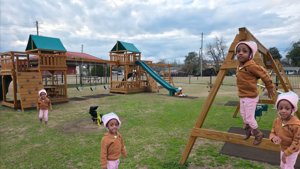 Susie has the park all to herself