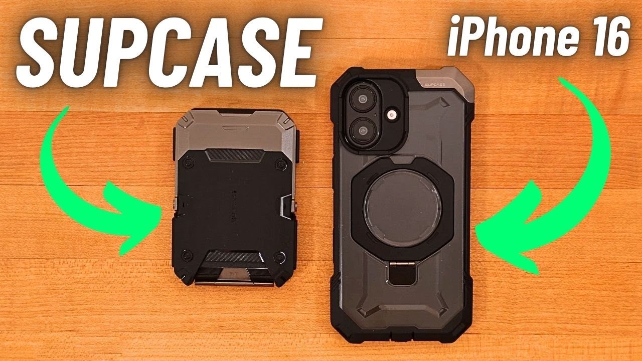 Чехол SUPCASE Unicorn Beetle GRIP для iPhone 16 + кошелек MagSafe ОБЗОР!