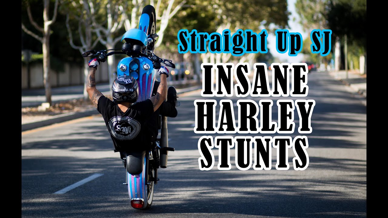 Insane Harley Stunts // One Of Those Days DVD teaser Straight Up SJ