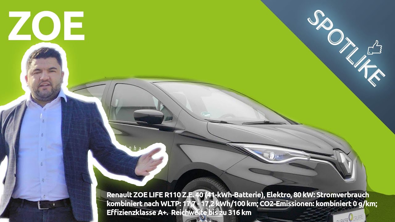 DER RENAULT ZOE (2019) - Elektroauto für 100% Fahrspaß! ⚡😊 | Bleker Gruppe SPOTLIKE