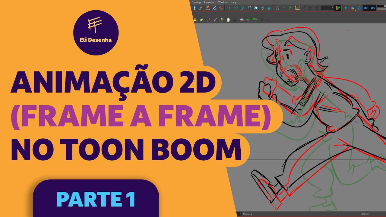 Como fazer animação no Toon boom Harmony  - Curso Toon Boom 20 (Parte 1/4)