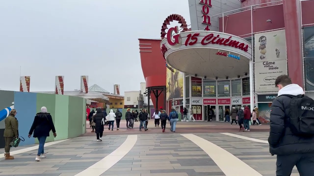 Disney Village, 11.01.2025 Construction Update [4K] Disneyland Paris 2025