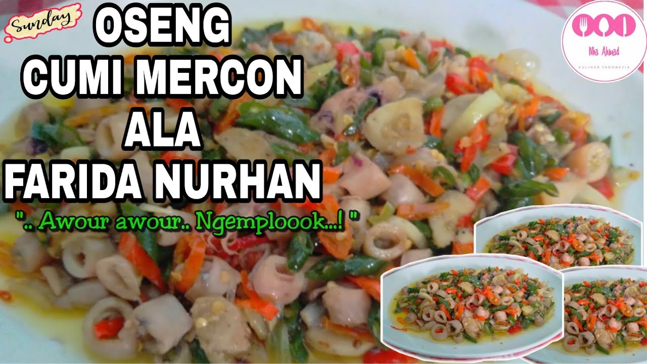 Oseng cumi mercon ala farida nurhan