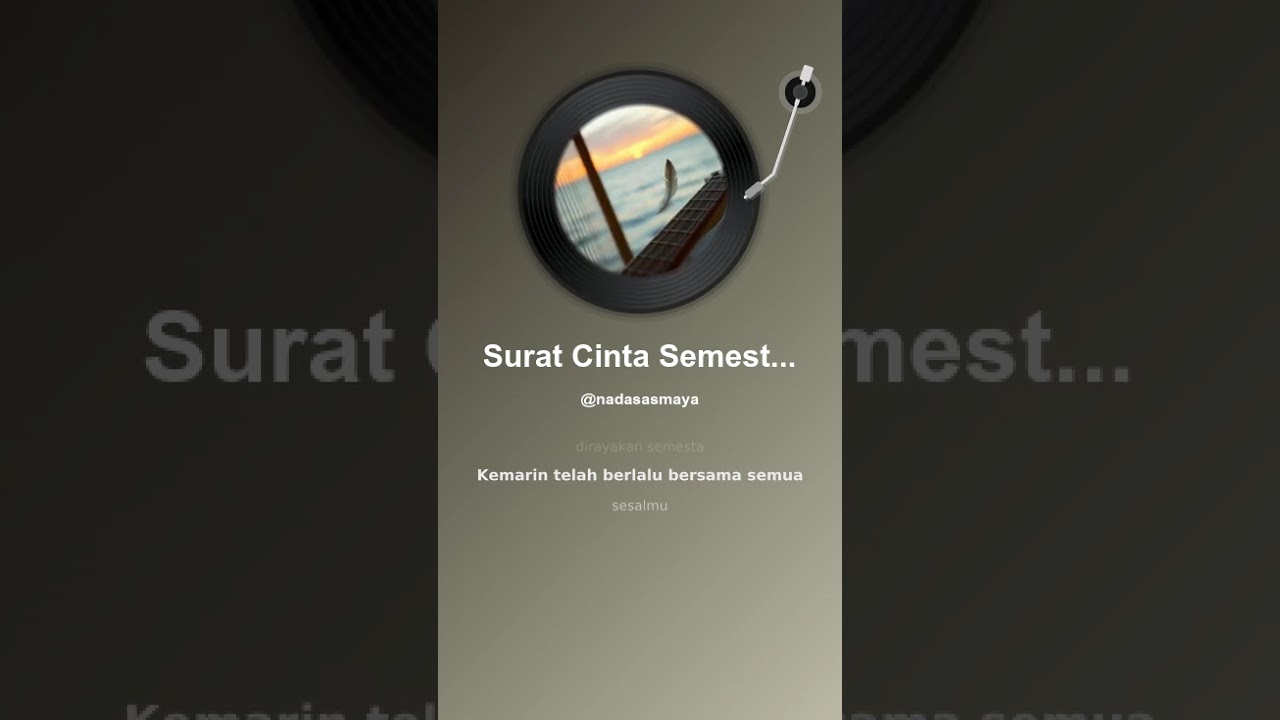 Semesta Mencintaimu