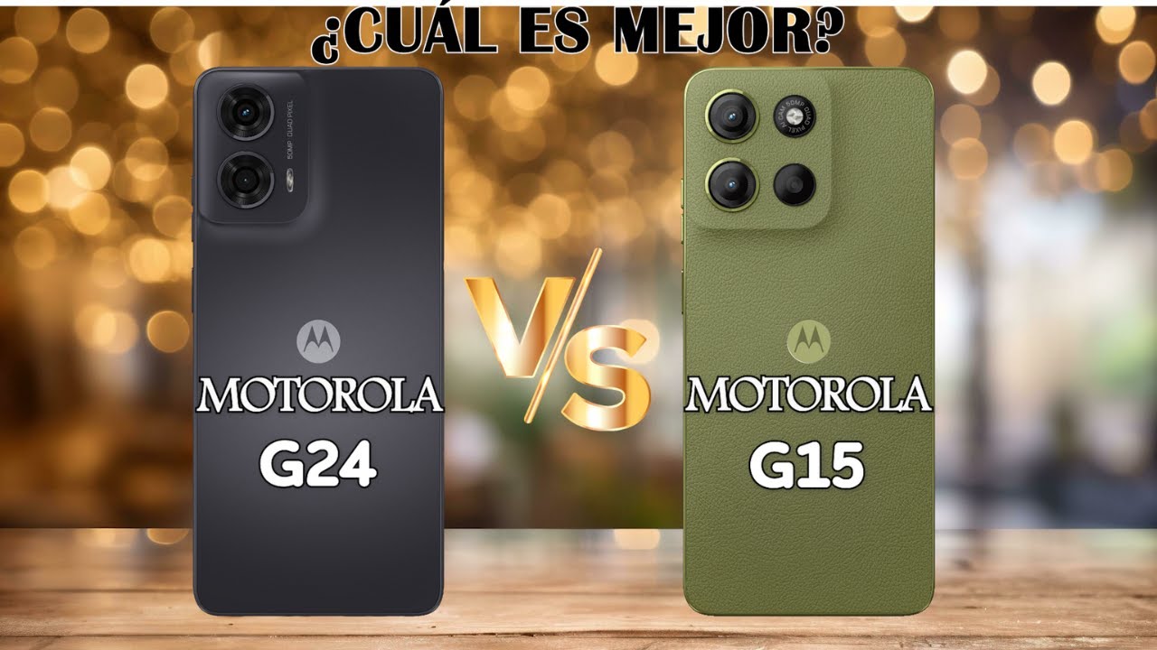 Motorola Moto G24 Vs Motorola Moto G15