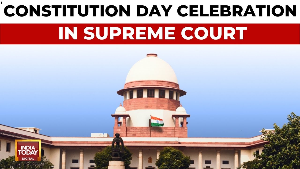 Constitution Day Celebration in Supreme Court | Law Minister, CJI to Attend