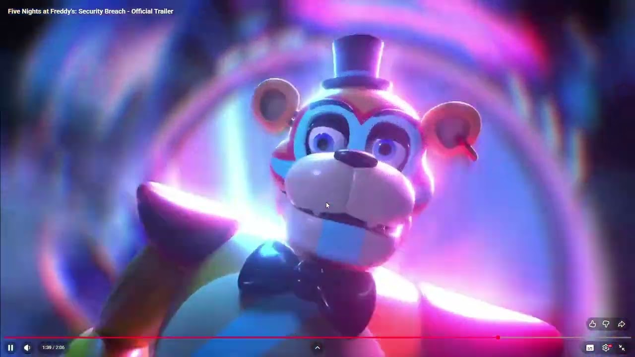 REAGINDO AO TRAILER DE FIVE NIGHTS AT FREDDYS SECURITY BREACH