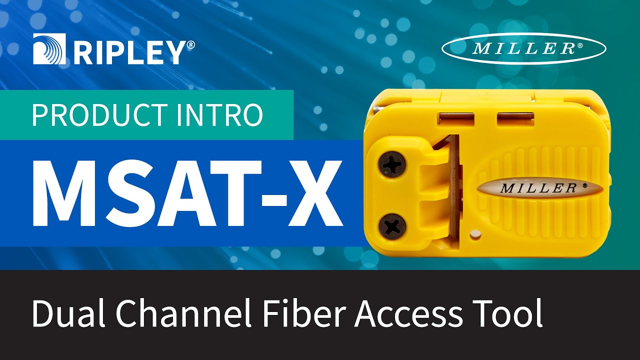Miller&reg; MSAT-X Dual Channel Fiber Access Tool: Product Intro