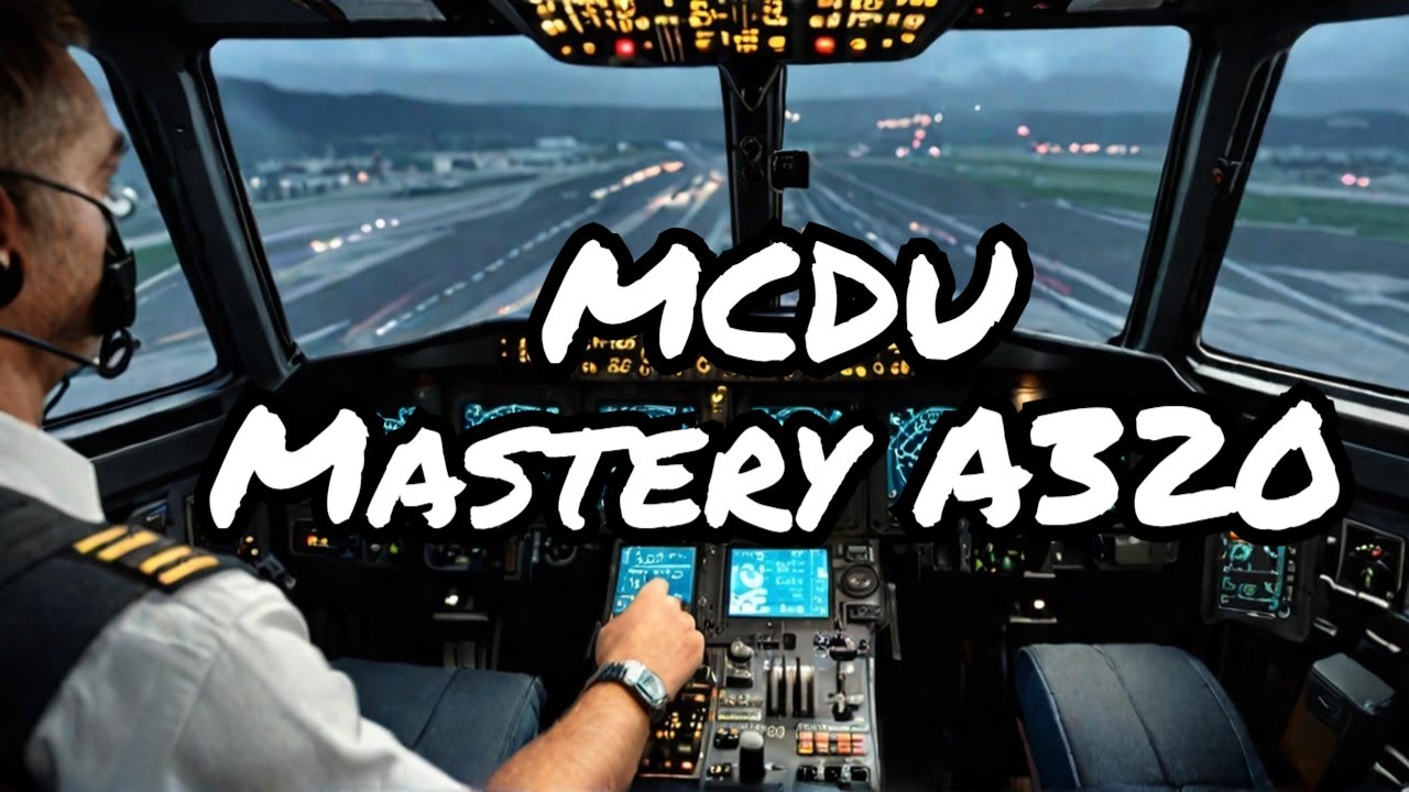 How To MASTER The MCDU For The A320!