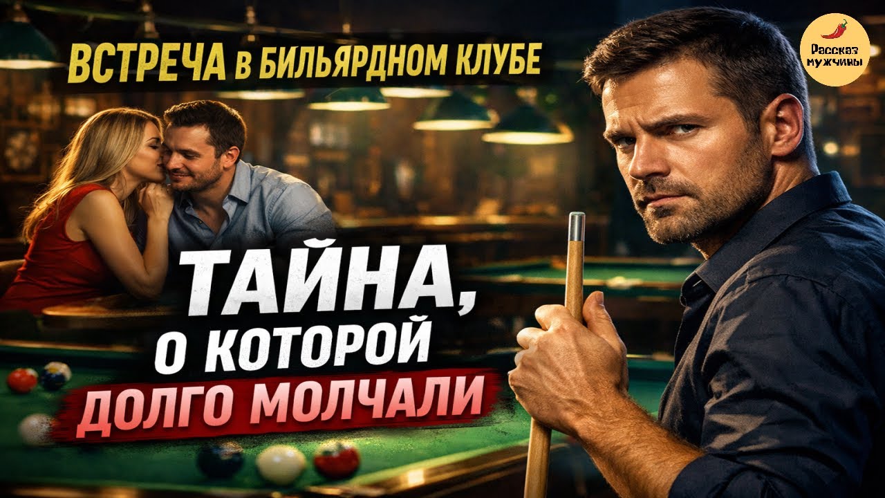 Встреча в бильярдном клубе. Тайна, о которой долго молчали | Рассказ мужчины