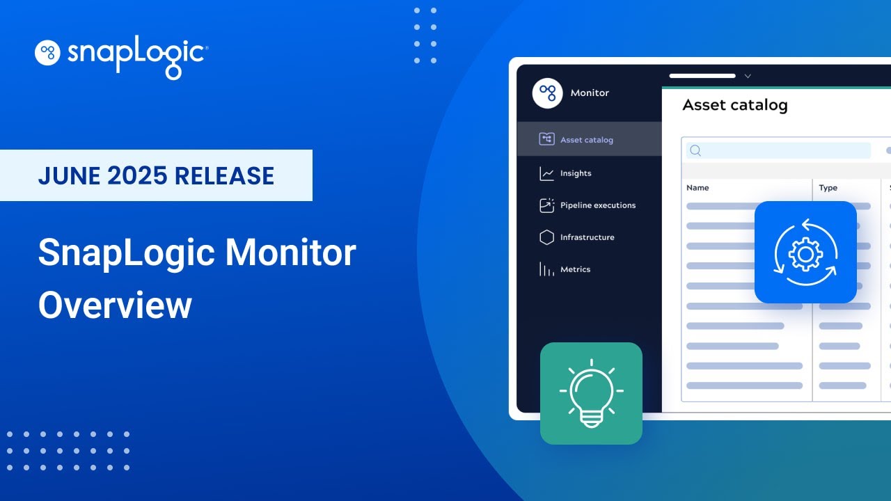 SnapLogic Monitor Overview