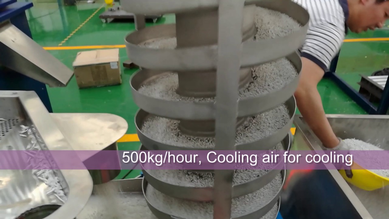Vibrating Spiral Conveyor - Kerke Extrusion