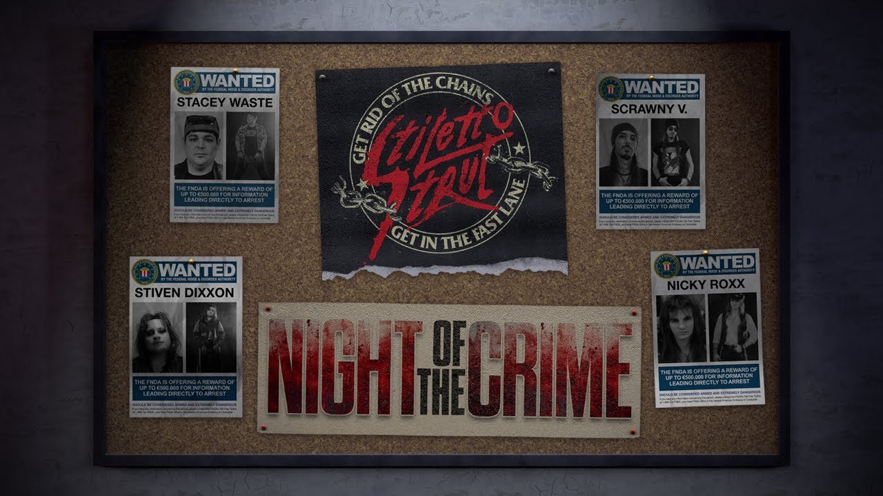 STILETTO STRUT - Night Of The Crime (Official Video)