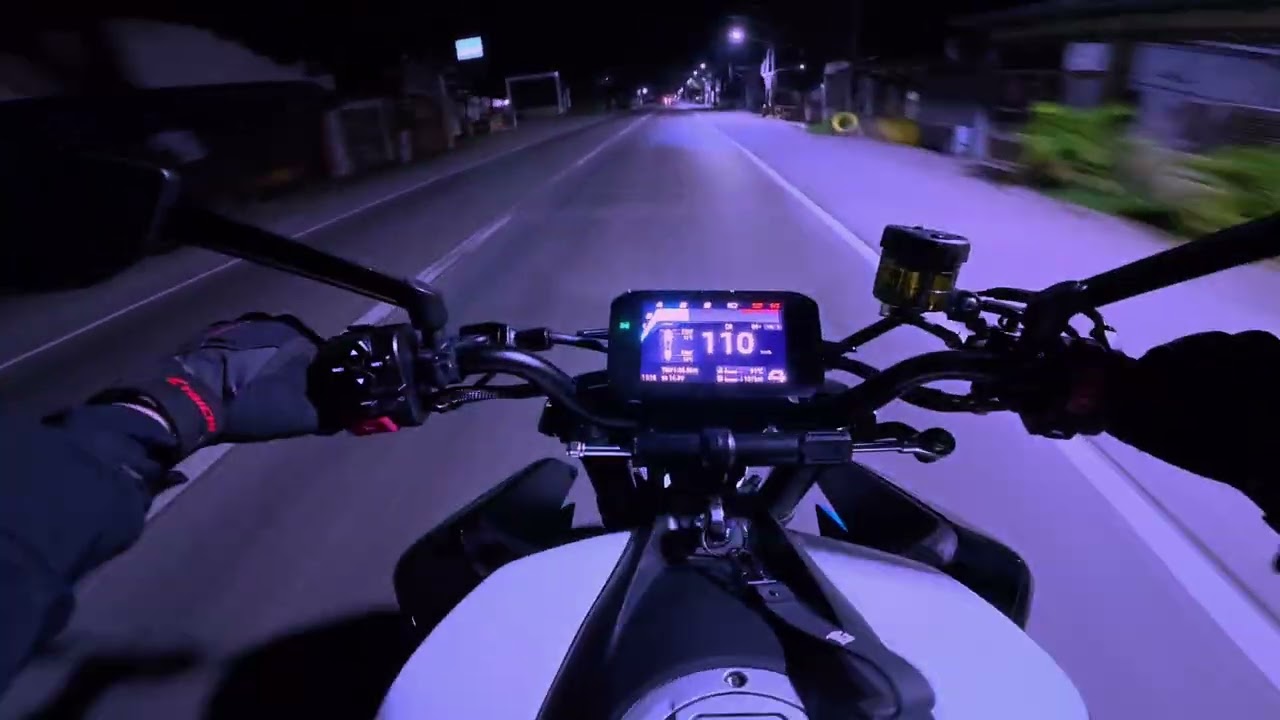 Night Ride w/ music | POV | NO TALK