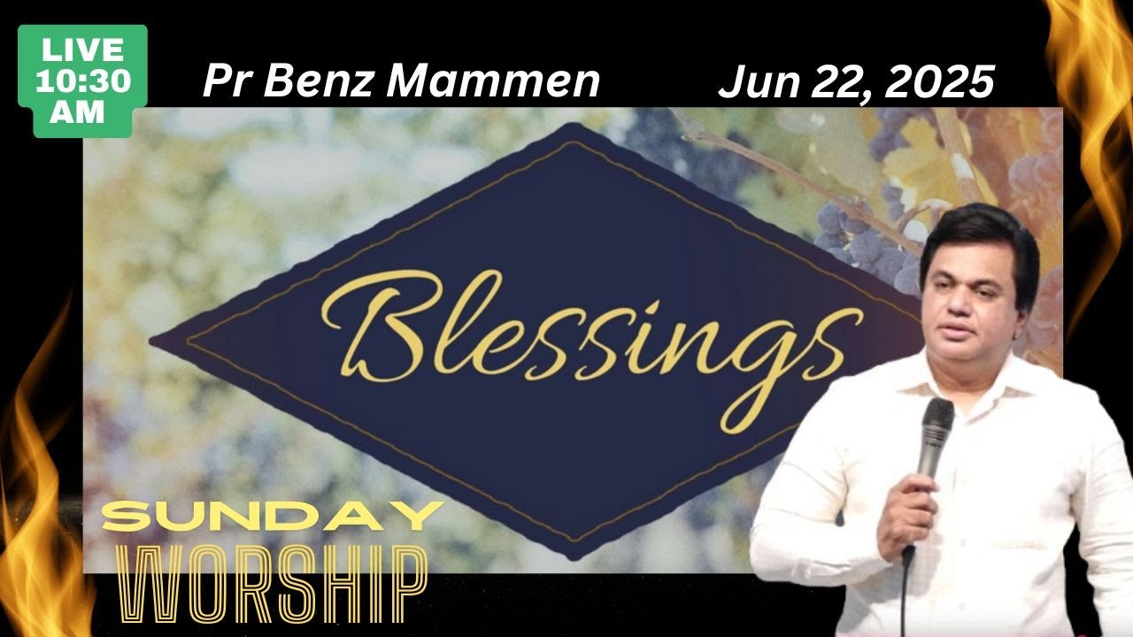 ഞാൻ നിന്നെ സമൃദ്ധമായി അനുഗ്രഹിക്കും |  Pr Benz Mammen | Jesus Lives Church, Mavelikara
