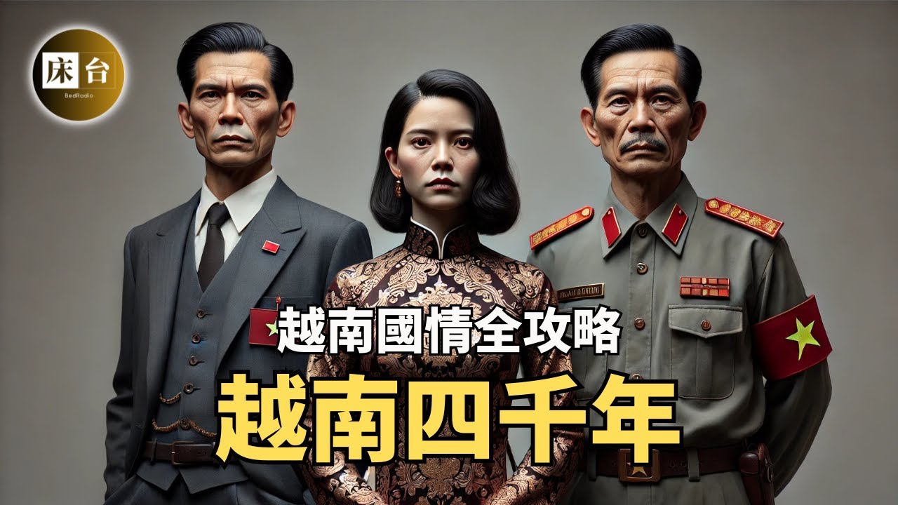 一部影片看完越南全歷史：越南變天了？現實的越南與歷史書裡的有何不同？越往南越難？馬英九的先祖竟是戰越英雄？反清復明的天地會竟是越南皇帝的傑作？| 床台