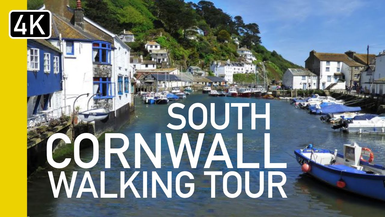 What's South Cornwall like? | Looe, Polperro & Fowey 4K Walking Tour