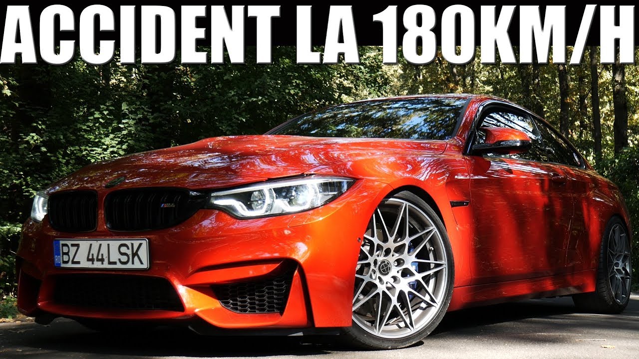 Accident Filmat la 180km/h cu BMW E60