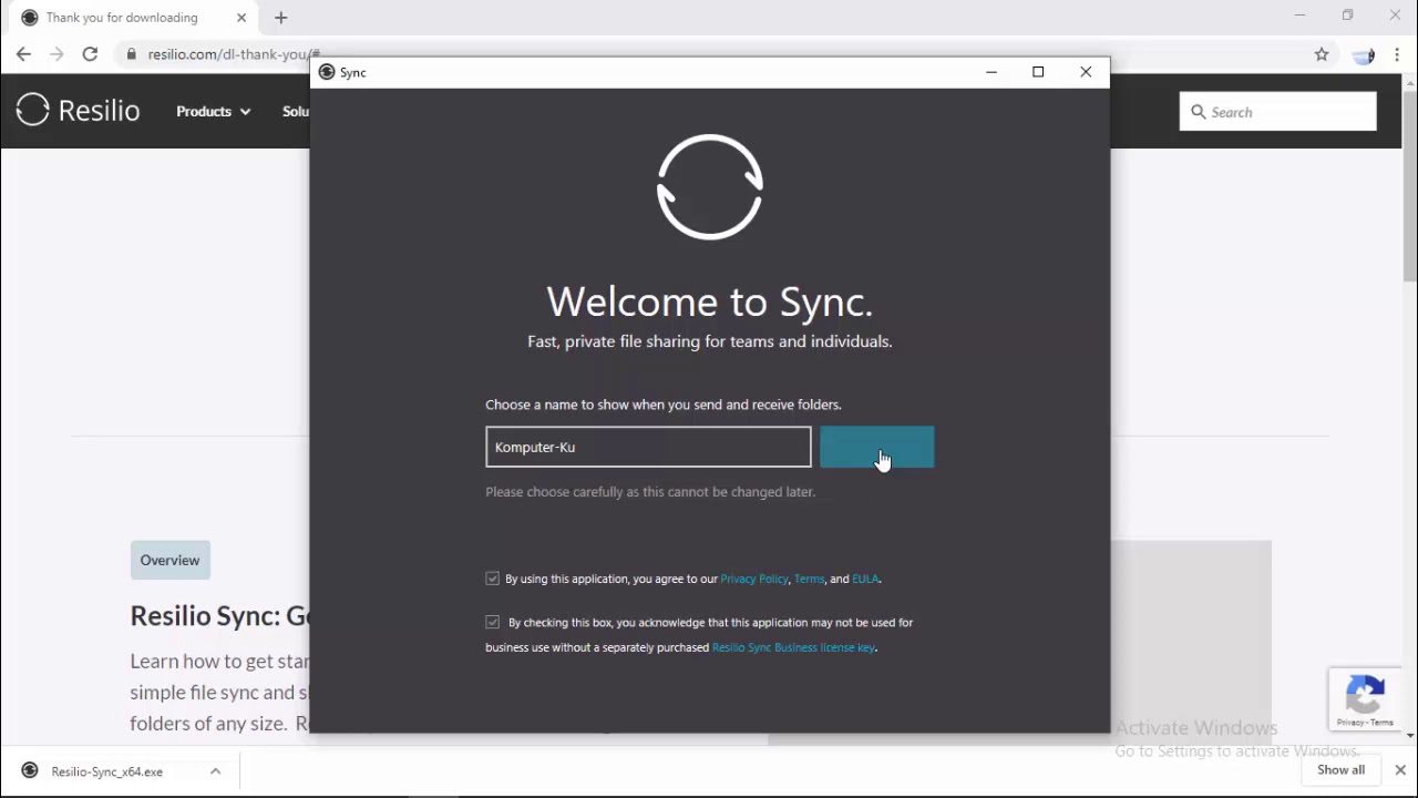 Cara Membuat Penyimpanan Cloud Sendiri  di Windows