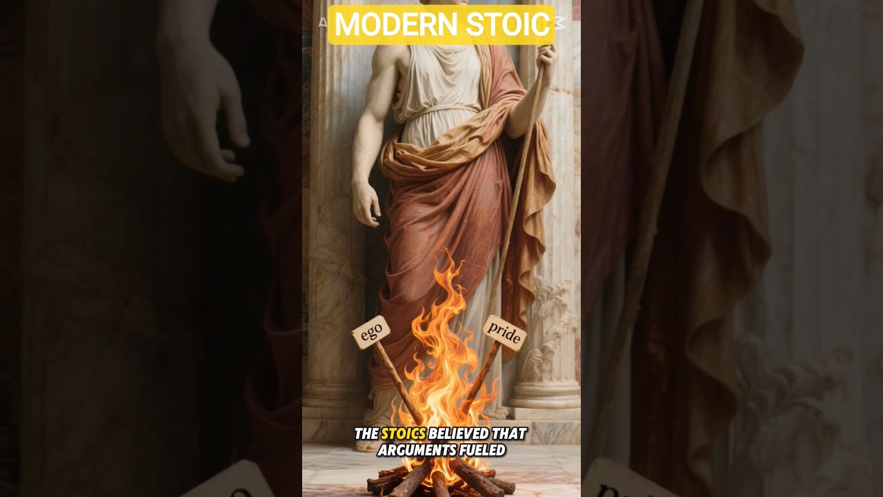 Silence as Strength: Why Stoics Valued Quiet Over Arguments #motivation #stoic #stoicism #shorts