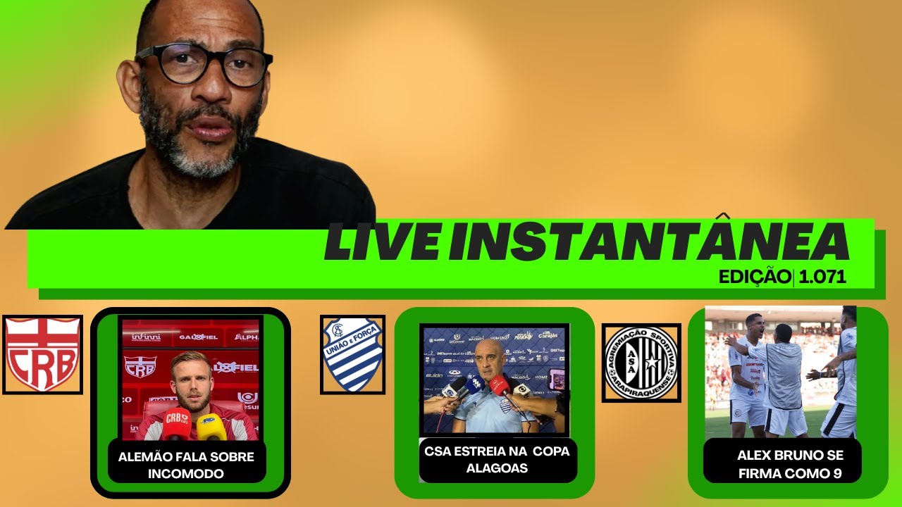 Live Instantânea | Edição #1.071