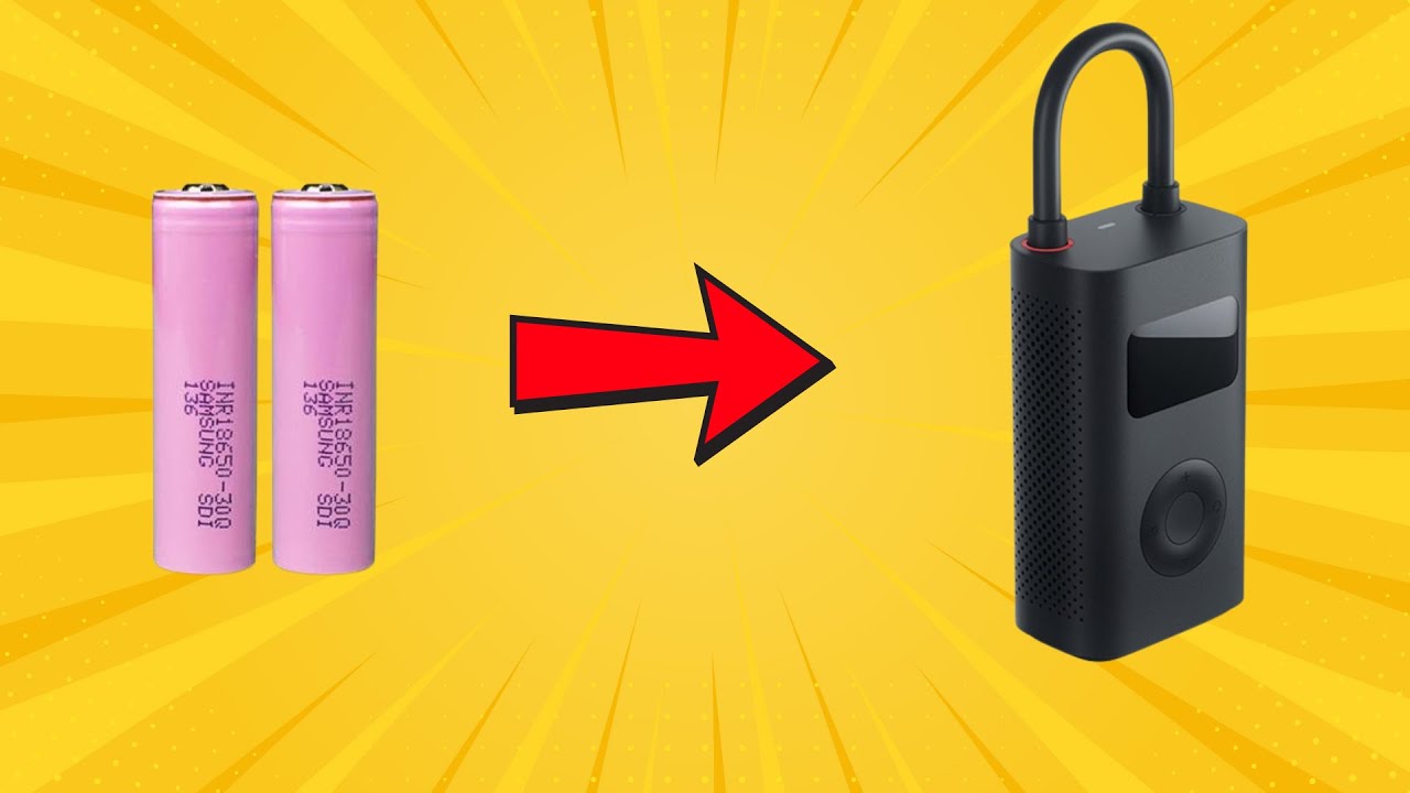Xiaomi Mijia portable digital mini pump battery replacement guide