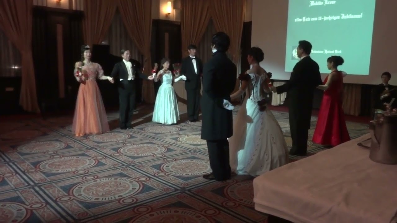 「こうもりのカドリール」デモンストレーション～クライネ・クローネの「夜会」2015  Fledermaus Quadrille