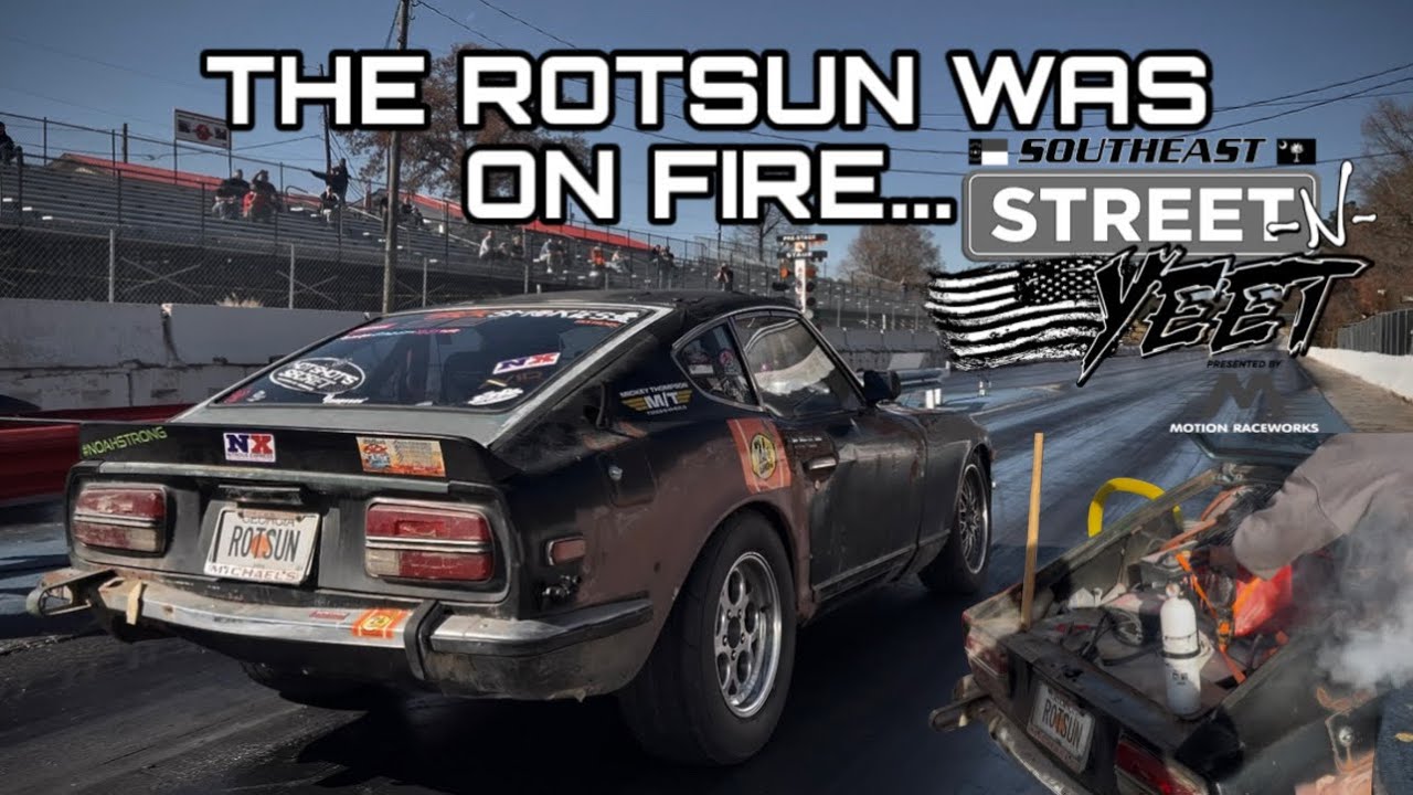 ROADKILL ROTSUN загорается и разбивается