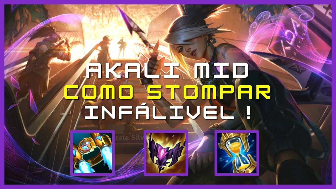 COMO JOGAR DE AKALI MID EM 2022 [INFÁLIVEL] | League of Legends