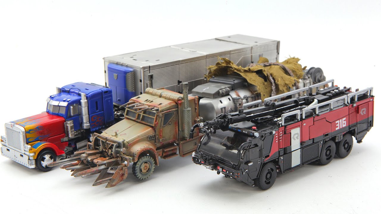 Transformers Movie 3 DOTM Studio Series Optimus Prime Megatron Sentinal Prime Truck Car Robot Toys