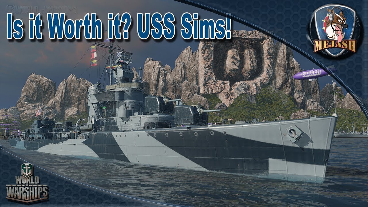 USS Sims T7 USN Destroyer: Is It Worth It? Review and Gameplay